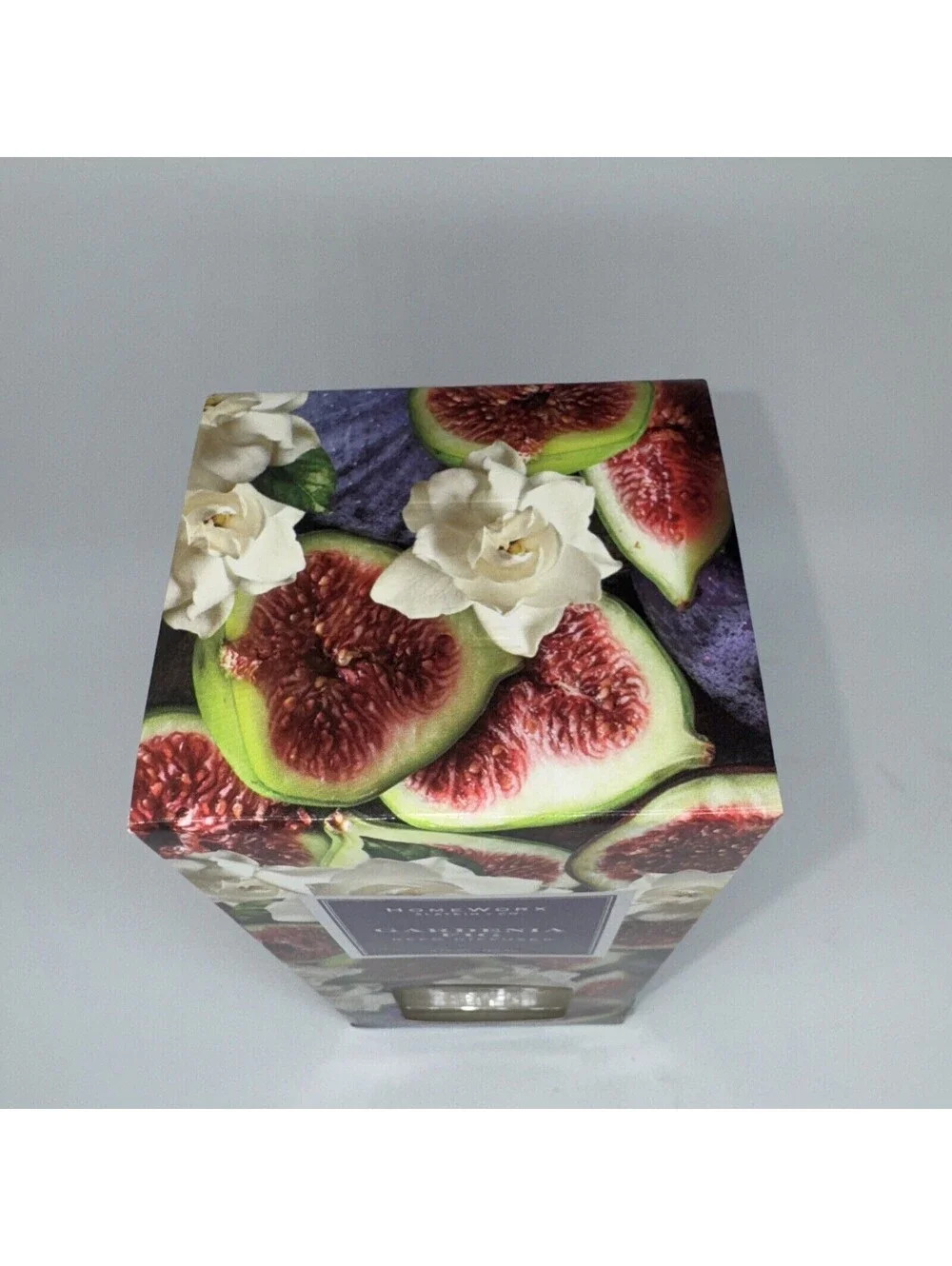 NEW Homeworx Slatkin And Co. Gardenia Fig Reed Diffuser Home Fragrance Candle